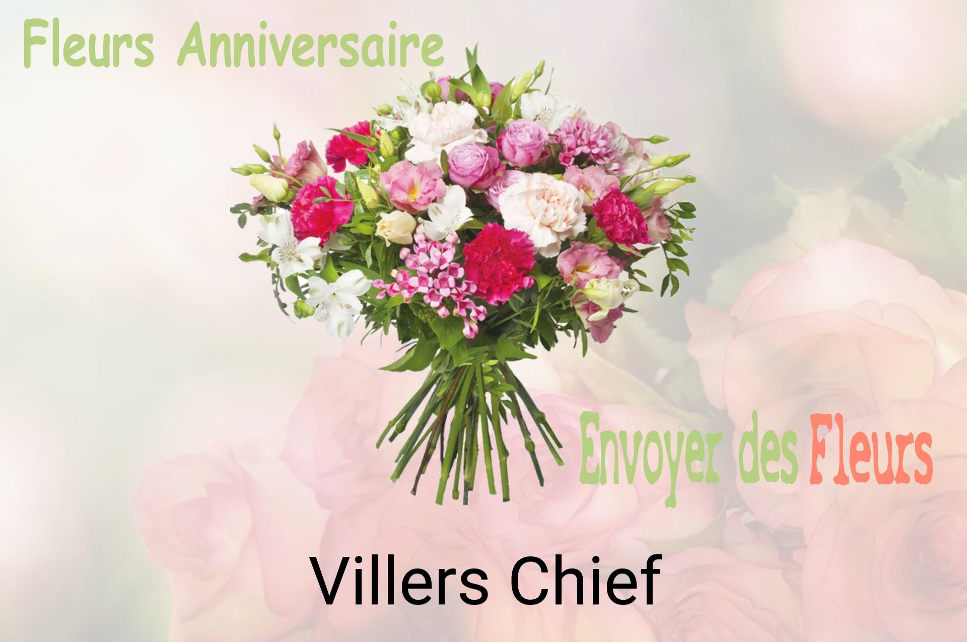 Bouquet de fleurs d’anniversaire livré à Villers-Chief
