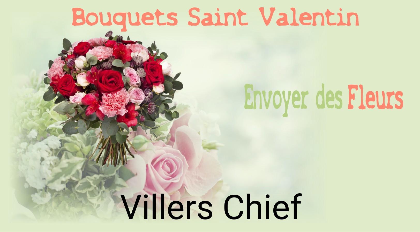 Roses de Saint-Valentin livrées à Villers-Chief